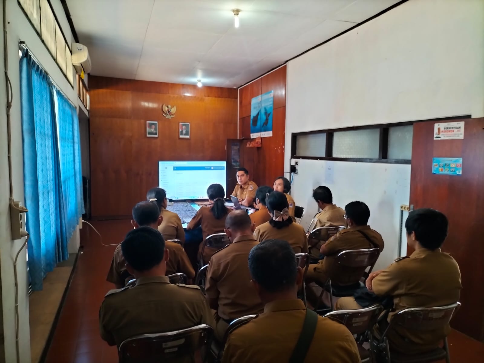Gerak Cepat, Usai Sosialisasi Aplikasi Aksi Konvergensi Penurunan Stunting Bappeda Gelar Rapat Koordinasi Dengan OPD Terkait.