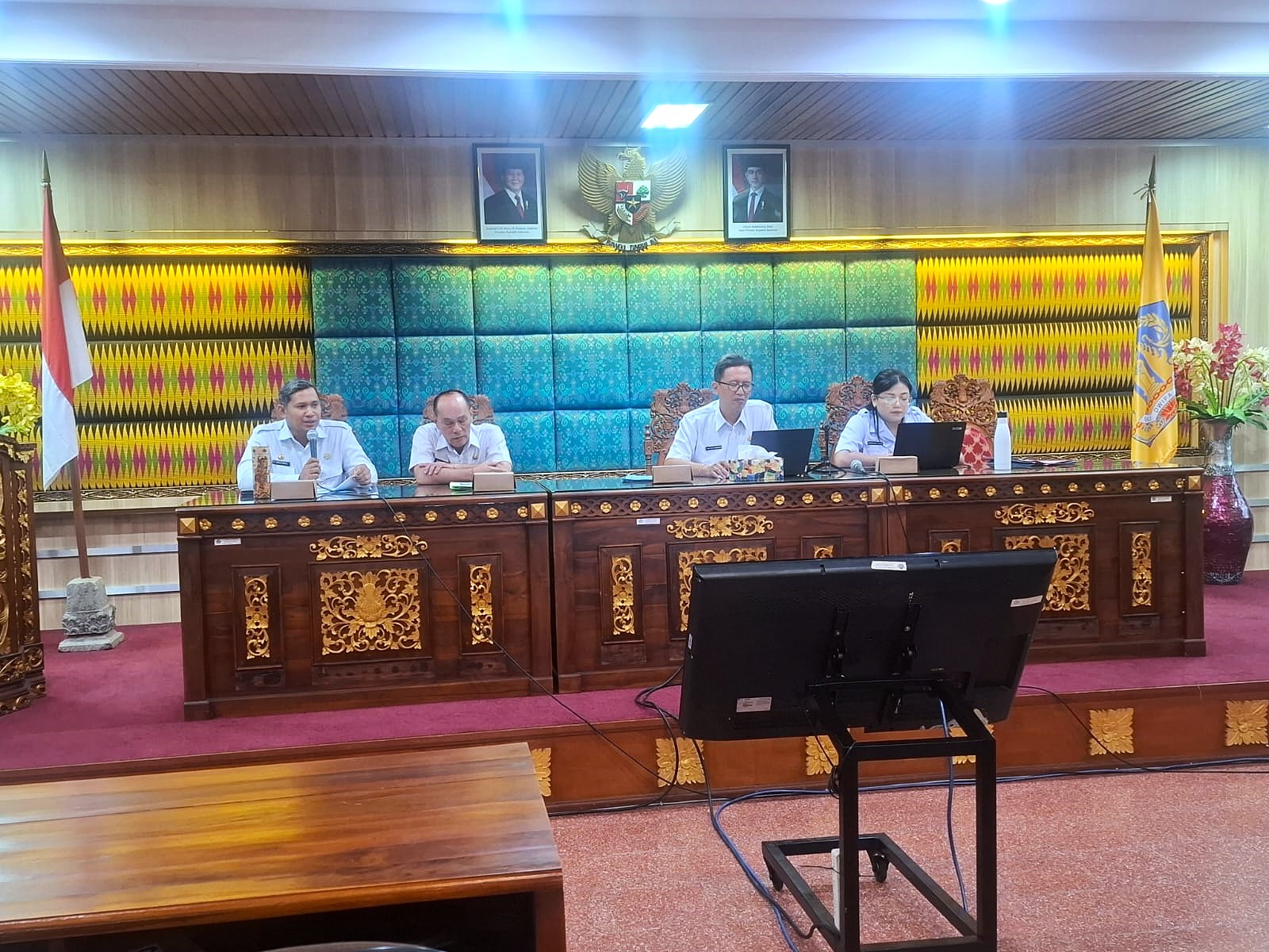 Bappeda Klungkung menghadiri Rakor TKPK Provinsi Bali 2025, Tuntaskan Kemiskinan Ekstrim