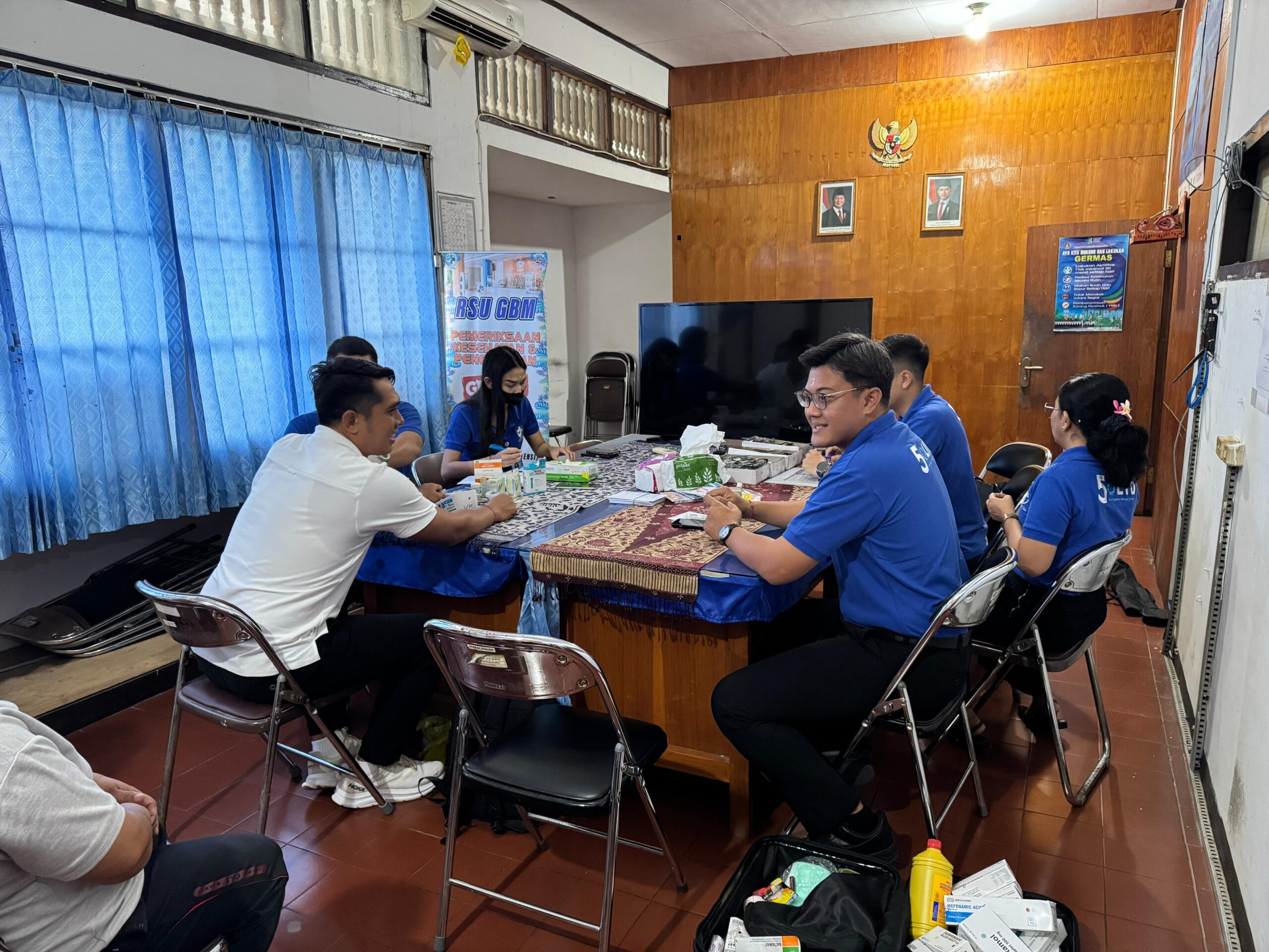 Pemeriksaan Kesehatan Pegawai Bappeda Klungkung oleh RSU Grha Bhakti Medika